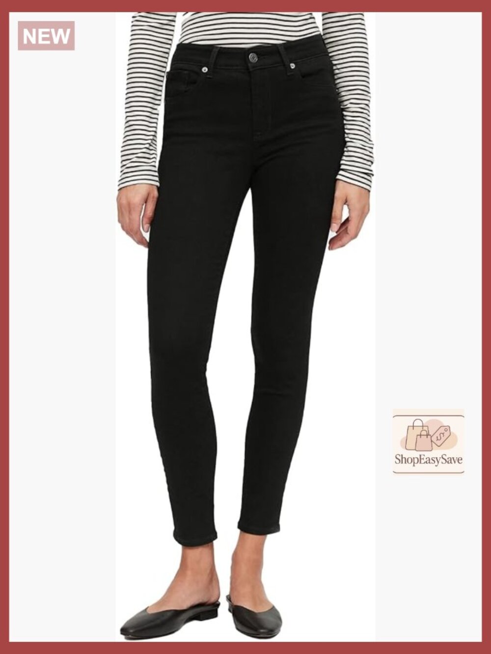 Mid Rise Legging Pant Skinny Fit Jeggings Casual Everyday Denim Style